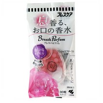 고바야시 브레스 케어 30입 6팩 플로럴 Breath Care Breathable Mouth Perfume Breath Parfum, 6개