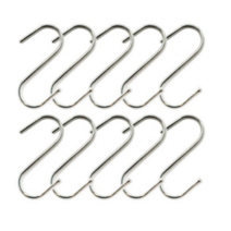 제이티 S자 고리 소형, 40개, 실버