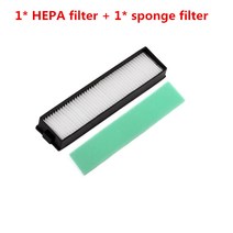 Chenda 로봇 진공 청소기 H11 HEPA 필터 스폰지 LG Hom Bot VR6270LVM VR65710 VR6260LVM VR 시리즈 부품 CD1306, 1개, 제목 참조