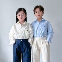 포크칩스 우드단추셔츠(모델컷)