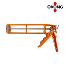 오공 실리콘건 실란트건 실리콘 셀프 코킹 인테리어 보수 씰링 코킹건 부산달동네, 1개