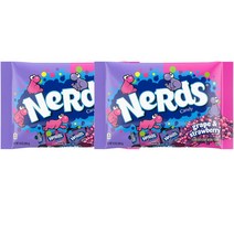 너드 포도 딸기 캔디 12온스 12팩 Nerds Grape Strawberry Candy, 2팩