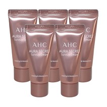 AHC 아우라 시크릿 톤 업 크림 SPF30 PA++, 10g, 5개