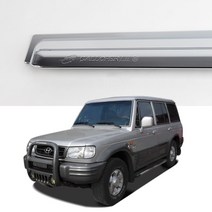 GTG 갤로퍼 크롬 윈도우 K-693 썬바이저 빗물받이 몰딩 1170