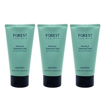 3개 이니스프리 포레스트 포맨 쉐이빙앤클렌징폼 150g