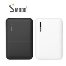 [에스모도] 886 슬림형 보조배터리 5000mAh, 화이트