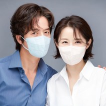 [케이바이오] 정준호 국산 유앤미 프리미엄 kf94 새부리형마스크 대형 100매 8컬러 숨쉬기편한 귀안아픈 데일리 일회용 연예인 새부리, 흰색100매