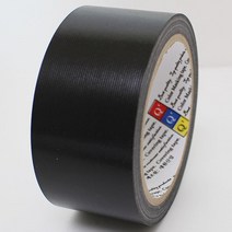 Q 보양 테이프(블랙) / 만능마스킹/길이-25M/편직원단, (블랙) 24mm  X 25M, 1개