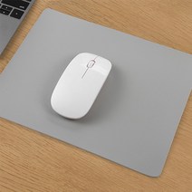 가죽 오플 마우스 패드 장 키 보드, 그레이