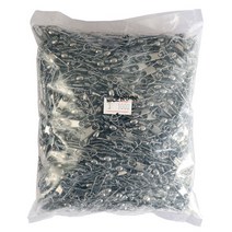 대용량 핀도래 벌크 블랙 1000PCS, 5호