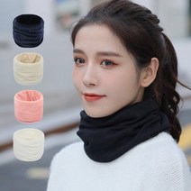 [KN247] 1+1 벨벳 머프워머 골프 워머 목토시 목폴라 머플러 겨울넥워머