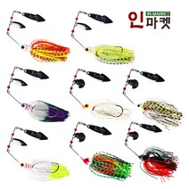 씨타임 스피너베이트 탠덤 더블윌로우 배스 루어 낚시, 씨타임 Sbait 탠덤 14g 3