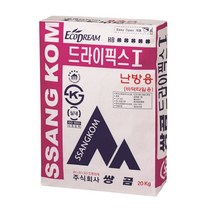 쌍곰 드라이픽스 1 난방용 타일본드 타일접착제 20KG 온돌바닥 타일시공, 1개
