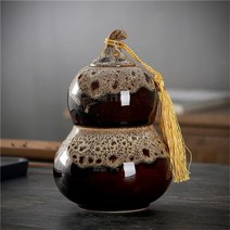 편수 냄비 제조 업체 직접 판매 조롱박 차 남비 세라믹 반 catty 이중 층 방습 밀봉된 녹차 puer 차 남비 편수 냄비 / 전골 양은 냄비세트 203, 스타일 n