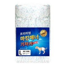 마킹 강아지 매너기저귀 L 100매, 1개