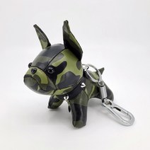 범쓰컴퍼니 프렌치불독 키링 자동차 인형 여자명품키링 불독열쇠고리 차키악세사리 키홀더 + 마스크 스트랩