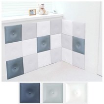 쿠션벽매트 네이비 어린이집 키즈카페 놀이방 보호매트, 단품