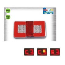 대성부품/26042/LED 면발광 데루등/12V/24V/렉카/트레일러/보트/선박/인증/검사/브레이크등/사각/ㄷ자/캠핑카, LED 면발광램프(26042)