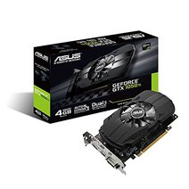 ASUS NVIDIA GeForce GTX1050TI 탑재 비디오 카드 오버 클러킹 메모리 4GB PH-GTX1050TI-4G, GTX 1050, 피닉스 GTX 1050 2GB(단일 팬)