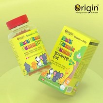 오리진 멀티비타민 90꾸미 3개월분 씹어먹는 젤리구미 어린이용 비타민영양제, 3개월