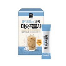 녹차원 올리고당 넣은 16곡 미숫곡물차 6스틱 명절 부모님 선물 탕비실 회사 체중조절 손님접대, 15개