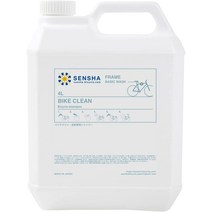 센샤 세차 자전거 샴푸 바이크 클린 4L 세제 얼룩 제거 청소기 4L, 4L 부속품 없음 + 1.0ml