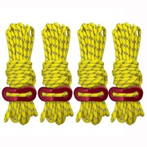 티피텐트 머쉬룸쉘터 불멍 터널형 루프탑 티피 면혼방 장박 전실 동계 돔 캐빈 면이너 에어 장박 4/6/14Pc, 04 Yellow-B