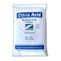 PURIO 구연산(함수&무수)25kg 식품용 세정(섬유유연)용, 함수, 25kg, 1개