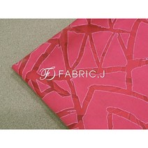 패브릭제이 RF 30수 마 패브릭 기하학 번아웃 원단 FJ-286