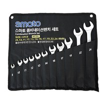 책임툴 스마토 콤비네이션 렌치 세트 11PCS MM 스패너, 1개