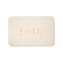 파쿠 BATH 메모리폼 욕실 주방 러그 발매트 극세사, 아이보리