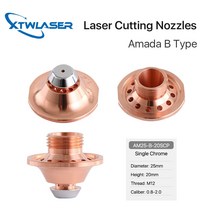 레이저 레벨기 수평기 수직기 측량기 사선 레이저 커팅 노즐 Amada B 타입 D25 H20 M12 1064nm 파이버 머, 01 Single Chrome_04 1.7mm