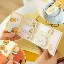 춘식이 4단 점착 메모지 / 메모장 다꾸 떡 메모지 떡메 메모지 다이어리 꾸미기 플래그 다꾸 세트 스티키노트 접착 메모지 노트 점착 메모지 귀여운 포스트