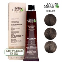 EVERYGreen 컬러 염색약 어두운 짙은 회색 애쉬계열 120ml (산화제포함), 9.0 - 매우 밝은 황갈색