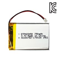 [리튬폴리머] PR 556078 3.7V 3080mAh, 1개