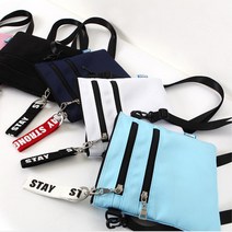 여중생 외출용 면 키홀더 미니 크로스백 핸드백 심플