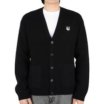 디몬트 23 S/S 메종키츠네 남성 그레이 헤드폭스 가디건(블랙) JM00518KT1006 P199