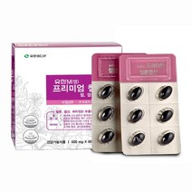 유한메디카 프리미엄 철분 엽산 120캡슐 보충제 영양제, 1통