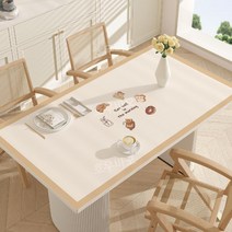 테이블보 인테리어 방수 단열 깔개 컵 직사각형 레스토랑 내열성 받침, 90x120cm, 빵
