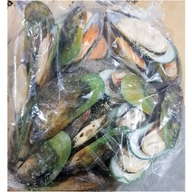 업소용 식자재 재료 냉동홍합 하프쉘 자숙 800g 냉동, 1