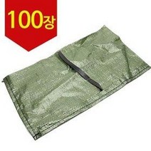 국산 모래 마대자루 100장 (PP마대 모래주머니 모래자