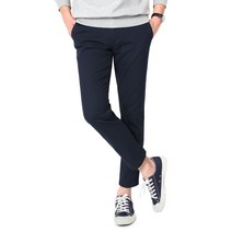 다꾸앙 다꾸앙남성용 가볍게 입기좋은 스판 면바지 팬츠 B01S14_pc1024