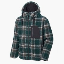 코오롱스포츠 남성 CHECK 플리스 후디 재킷_TLJFW21511KHA