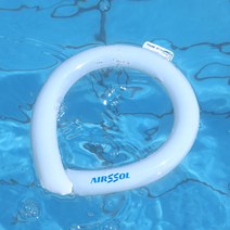 에어쏠 쿨 아이스 멀티 스카프 넥워머 넥쿨러, 자이언트 블랙