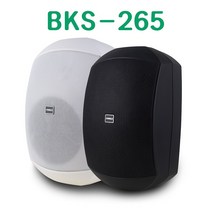 카날스 BKS-265 방수 패션스피커 6.5인치 카페 매장 다용도 스피커 1개, 1. 블랙