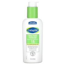 Cetaphil 데일리 페이셜 모이스처라이저 SPF 15 4fl oz(118ml)