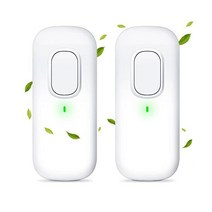 Kittmip 음이온 발생기 2개 홈 플러그 인 공기 청정기 휴대용 화이트 모바일 이온화기 필터리스 에어 필터 먼지 냄새 오염 물질 제거를 위한 출력
