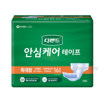 디펜드 남녀공용 안심플러스 언더웨어 성인기저귀 중형, 0    82 ~ 123 cm ~ XL특대형, 30개, 16개입
