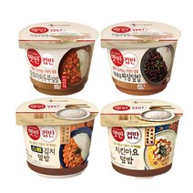 씨제이 스팸김치덮밥251g(2팩)+치킨마요덮밥233g(2팩)+중화마파두부덮밥 275g(1팩)+직화짜장덮밥 281g(1팩), 단품