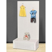 액세서리 문구 의류 매장 진열대 랙 디스플레이 스탠드 진열장, 3.  화이트  80 x 30 x 180